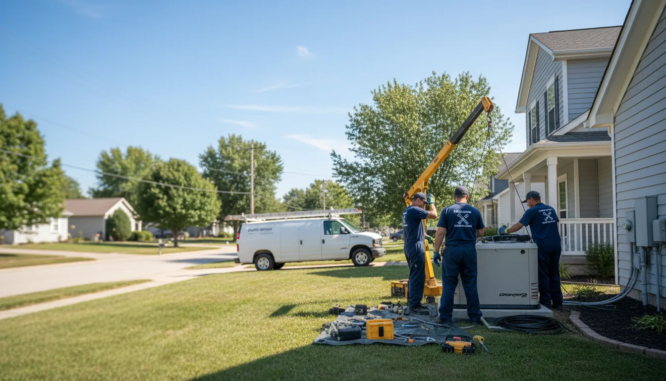 Generator Installation in Crowville, LA near me